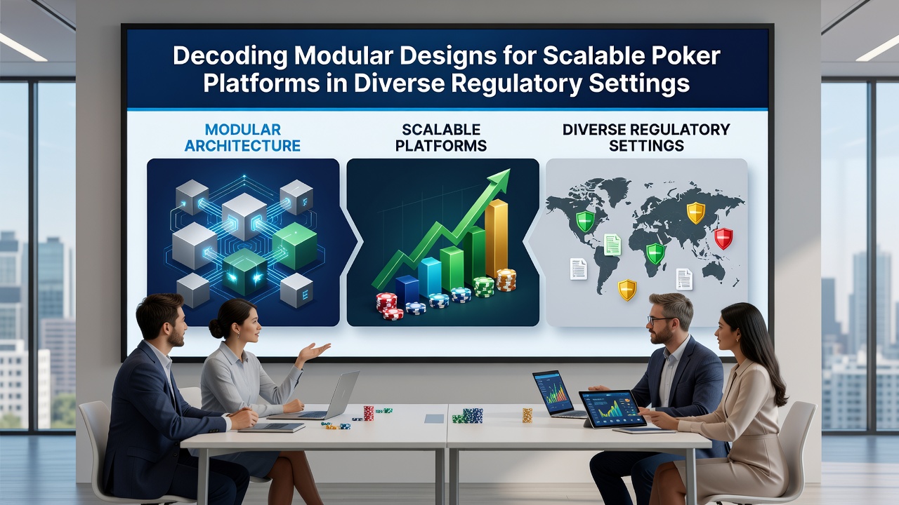 Skalierbare Poker-Plattform mit modularen Komponenten in regulatorischen Umgebungen