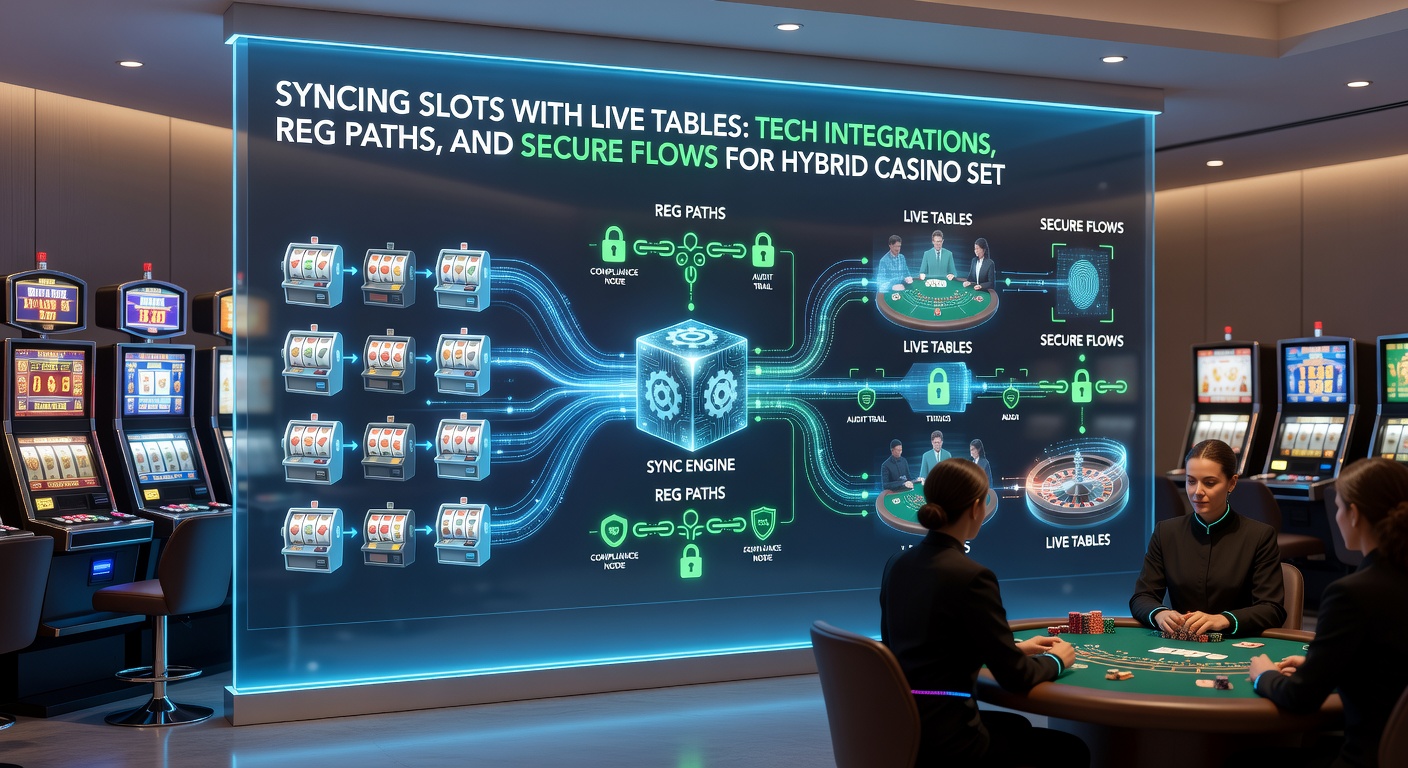 Grafik zu sicheren Datenflüssen in einem hybriden Casino, mit visualisierten Verschlüsselungsprotokollen und Zahlungs-Integrationen