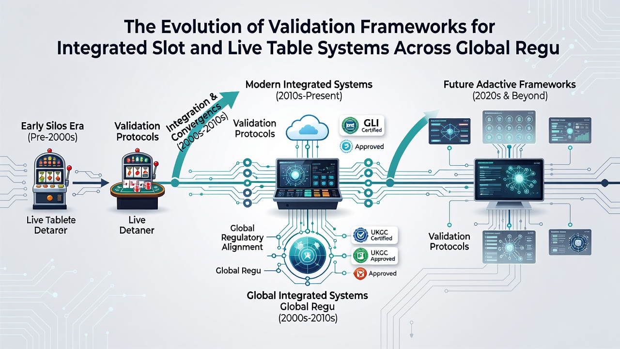 Globale Validierungsprotokolle für Slot- und Tischsysteme